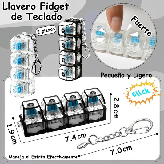 Mini Teclado Mecánico Antiestrés