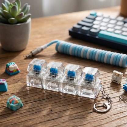 Mini Teclado Mecánico Antiestrés